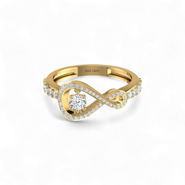 Item | Buy Twinkle Infinie Diamond Ring in 18KT Gold | SPOP Enterprise Global